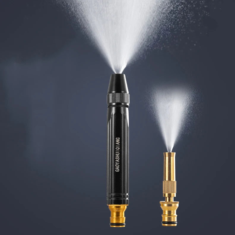 High-Pressure Car Wash Water Gun Adjustable Nozzle Car Wash Gun Powerful Sprayer for Car Washing Home Cleaning Auto Accessories