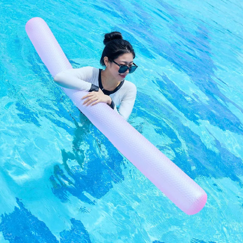 Rooxin Inflatable Swim Stick Pool Float Stick Swim Ring Tube Water Floating Ring Water Hammock Swimming Circle Pool Beach Float