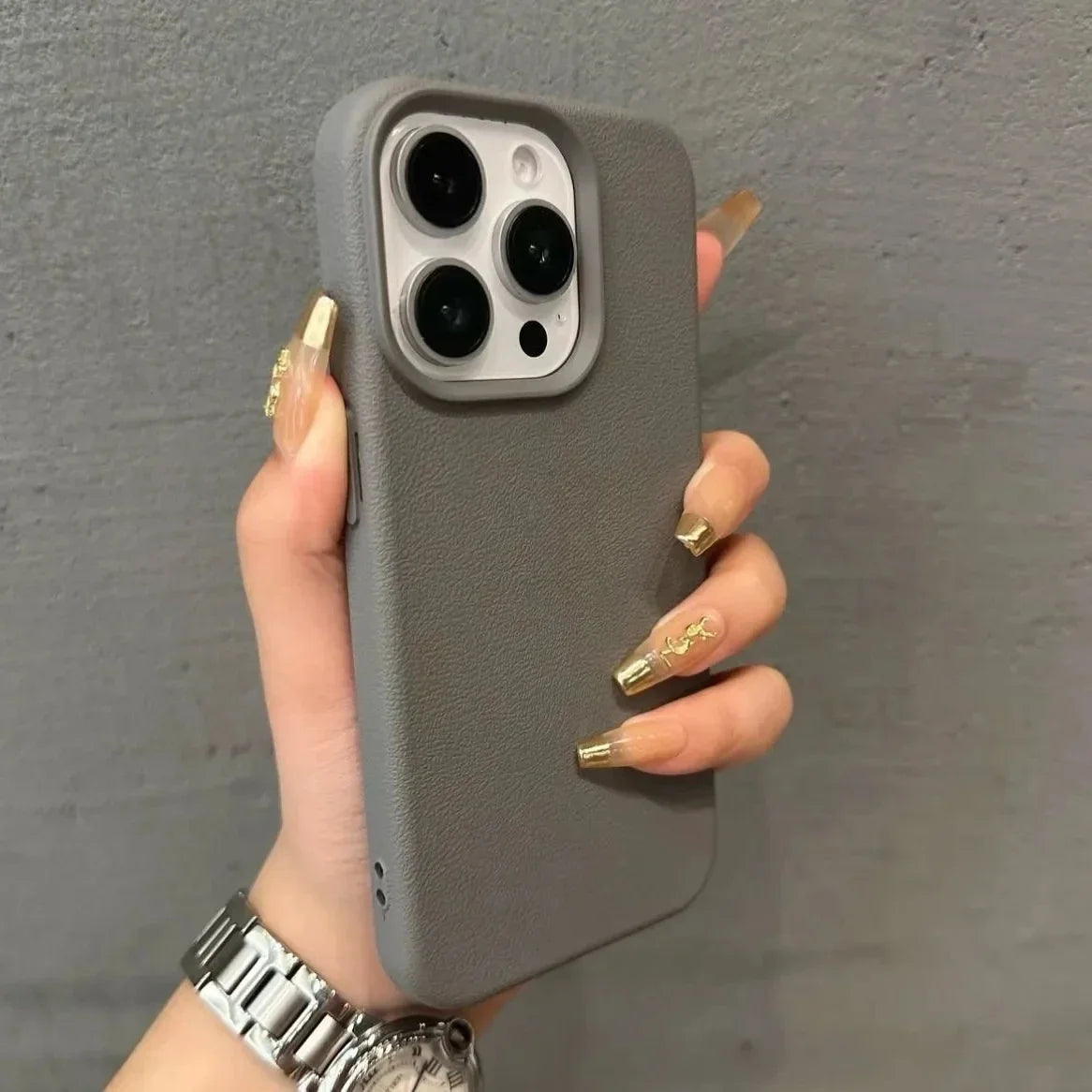 Candy Color Lichee Pattern Soft Phone Case For iPhone 17 Pro Max 11 12 13 14 15 16 Pro Max 17 Air 16E X XS XR Shockproof Cover