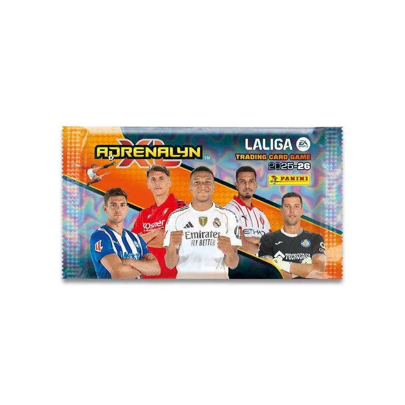 Panini 2025-26 La Liga Adrenalyn XL Full Box Official Licensed LaLiga Soccer Trading Cards Game Collection Cards Gift Toys