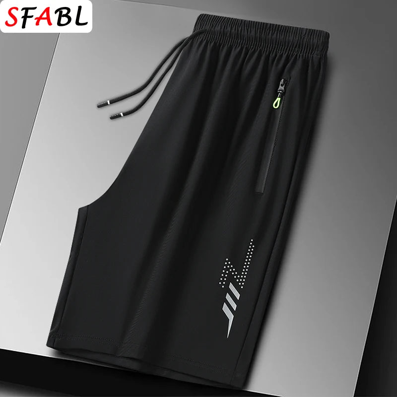 Summer Fashion Shorts Men Gym Fitness Shorts Thin Quick Dry Shorts Men Casual Running Jogging Outdoor Sports Short Pants for Men
