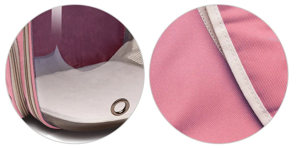 Pet Carriers Cat Carrier Bags Breathable Small Dog Cat Backpack Travel Space Capsule Cage Pet Transport Bag Carrying for Cats