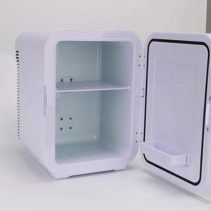 6L Mini Refrigerator, Small Household Dormitory, Car And Home Dual-Purpose Student Car Refrigerator Single Person Household