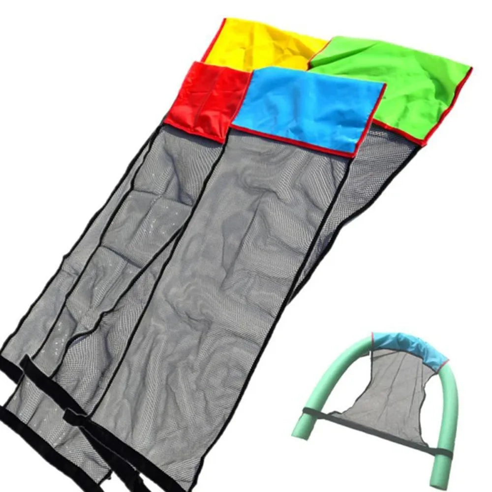 New Foldable Floating Water Hammock Polyester Fibre Floating rods are not included Pool mat Lightweight Floating Toys