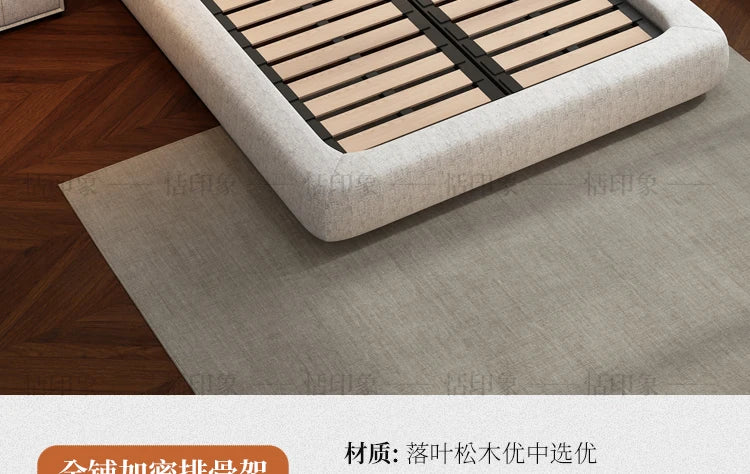 Wedding Comfortable Beds Aesthetics Double European Storage Modern Beds Cream Designer Minimalist Wood Cama Casal Furniture