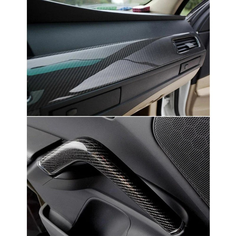 7D Carbon Fiber Vinyl Film Wrapping Vinyl Sticker Glossy Car Wrap Sheet Roll Decals Car Styling Auto Accessories