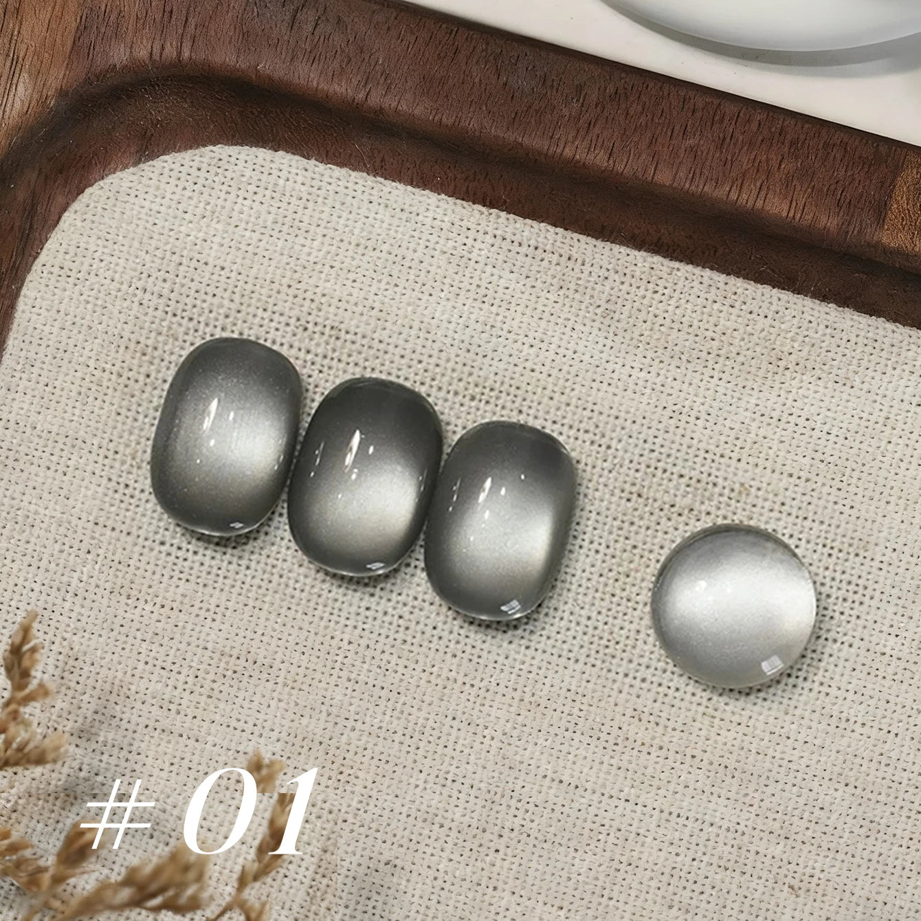 12ML 1-21pcs Toe Selling Whitening Glass Bead Cat Eye Gel Nail Polish Black Nails Nail Art Grey Cat Eye Nail Polish Cute Nails