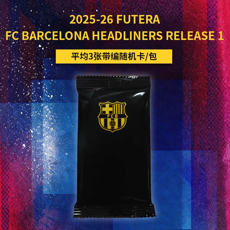 Genuine Futera 2025-26 Headliners Release 1 Soccer Trading Cards Official Licensed Collectible Football Cards Premium Gift Fans