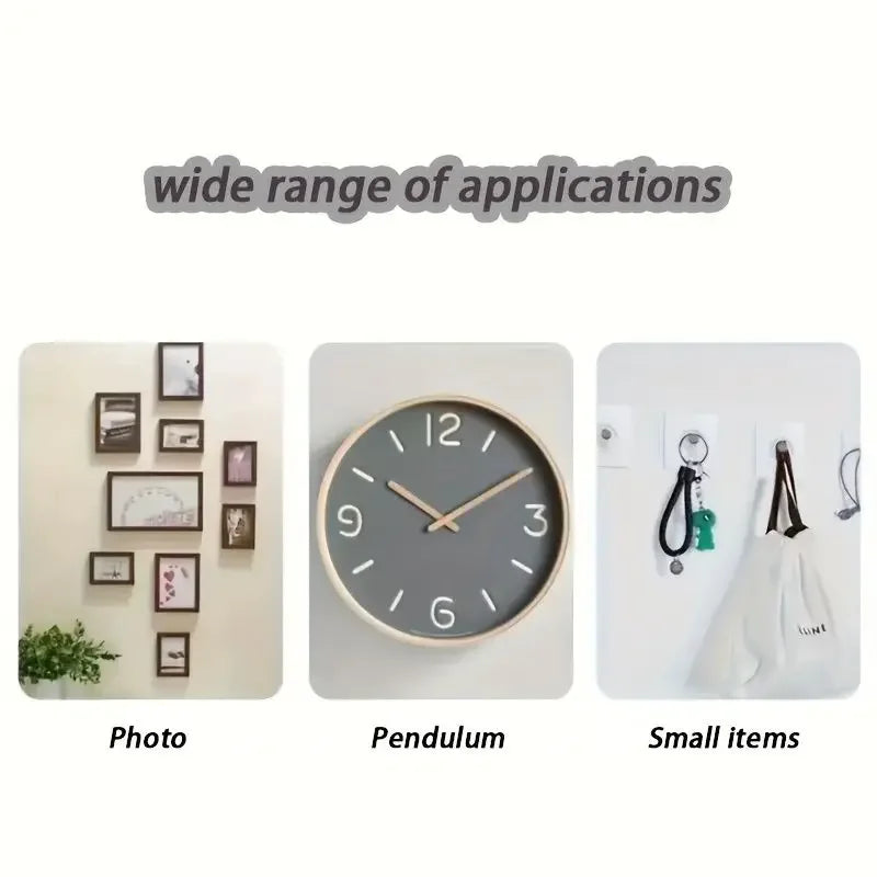 Strong Adhesive Wall Hook Without Piercing Picture Hanger Self-adhesive Wall Hangers Without Holes for Frame Poster Photo Clock
