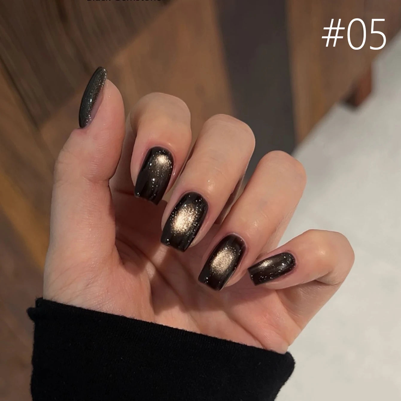 12ML 1-21pcs Toe Selling Whitening Glass Bead Cat Eye Gel Nail Polish Black Nails Nail Art Grey Cat Eye Nail Polish Cute Nails