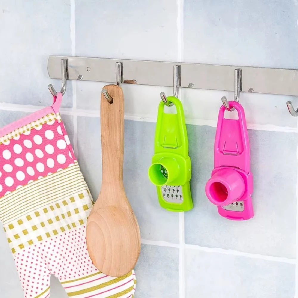 Garlic Peeler Ginger Garlic Press Grinding Grater Planer Slicer Garlic Crusher Chopper Cooking Tool For Kitchen Grater Grinder