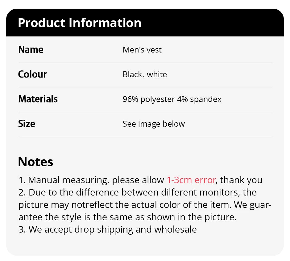 1/3 Men's Tank Top Four Seasons Black and White Solid Color Narrow Shoulder Casual Sports Fitness Comfortable Home Top Trendy