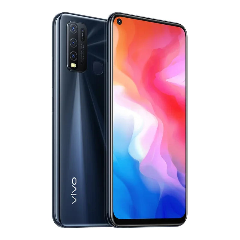 VIVO Y50 4G Smartphone Global Firmware Snapdragon 665 Octa Core 6.53" 5000mAh 8GB 128GB 16.0MP Cameras Y 5 Used Phone
