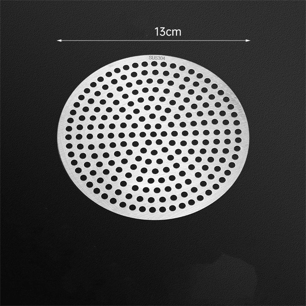 304 Stainless Steel Floor Drains Net Cover Sink Strainer With Small Drain Hole Filter Hair Catcher Stopper For Kitchen Bathroom