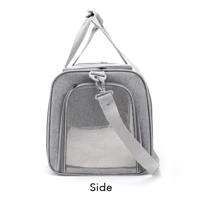 Pet Carrier Bag Side Ventilated Backpack Cat Pet Carriers Dog Travel Bag Airline Approved Transport for Small Dogs Cats Outgoing