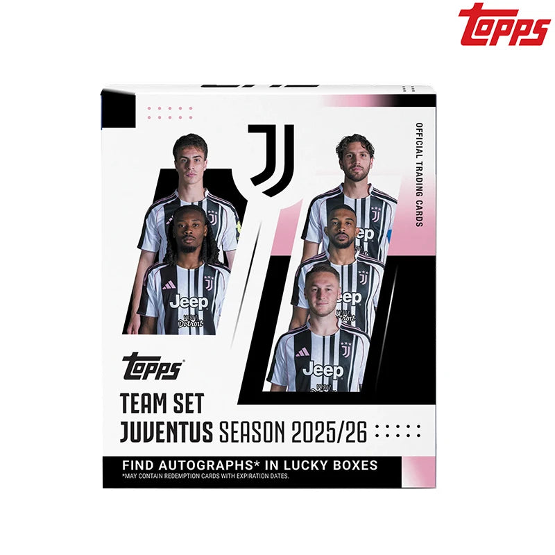 New 2025/26 Topps Juventus Team Set Collection Card Limited Signature Fan Gift FAST SHIPPING