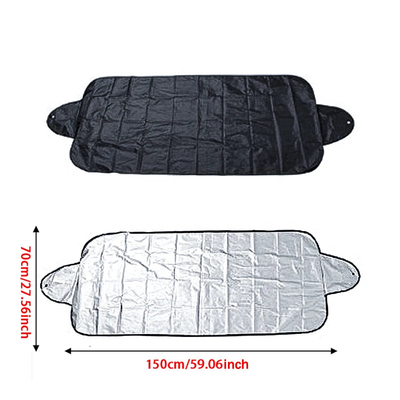 1Pc Car Windshield Protector Anti-falling leaves Sun Shade Dust Frost Freezing Snow Windshield Cover Car Exterior accessories
