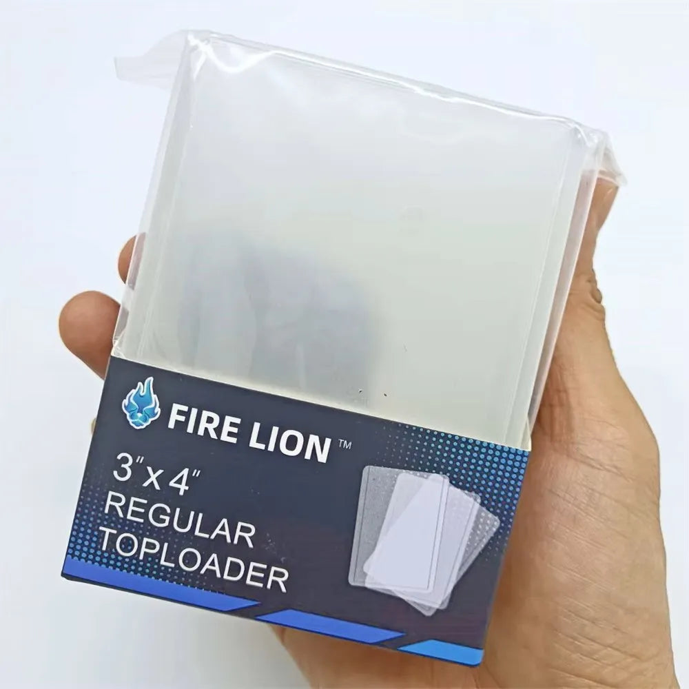 3"X4" Card Sleeves Top Loaders Baseball Trading Sports Football Card Protectors Hard Plastic Toploader Cards Holder Penny Sleeve