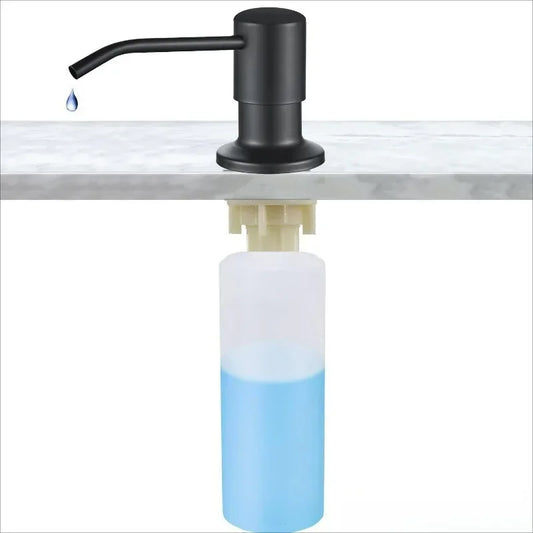 500ml/350ml Practical Kitchen Sink Tools Home Products Bottles Liquid Soap Dispenser Durable Stainless Steel Pump Soap Dispenser