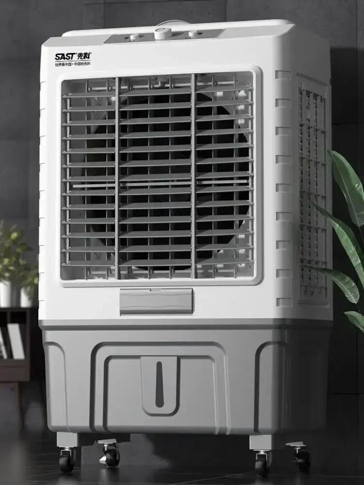 220V Home Air Conditioner Cold Fan  Water Cooled Air Conditioner Fan Domestic Commercial Refrigeration Fan Portable Air C