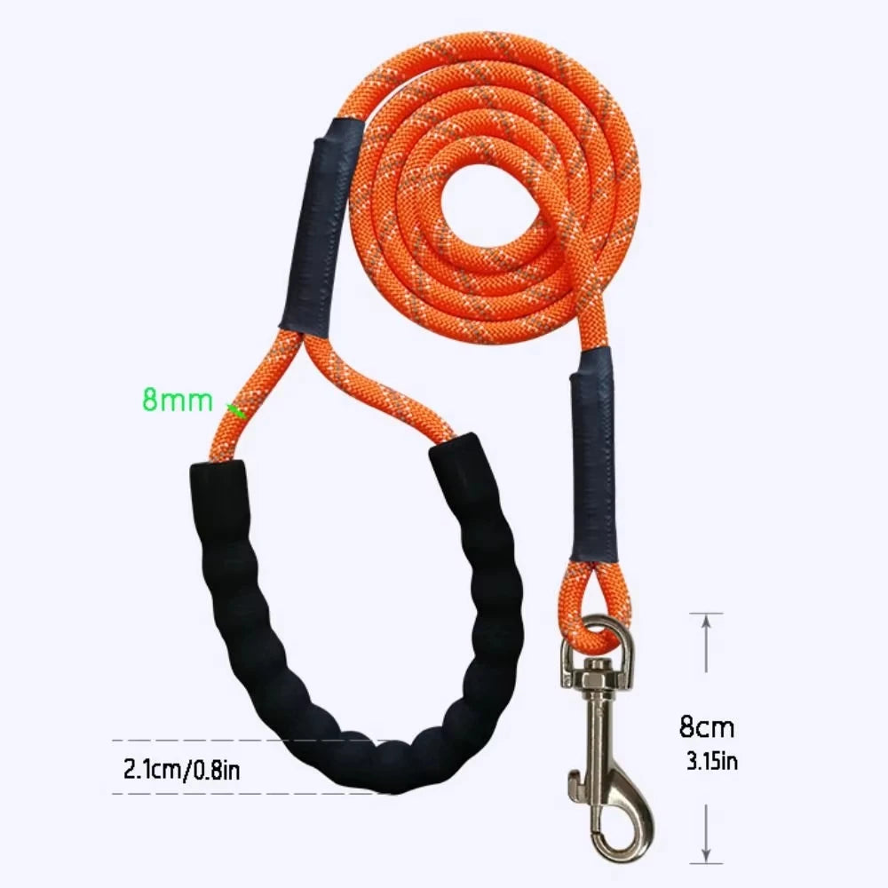 5/10/15m Dog Leash Long Pet Reflective Small Medium Large Dog Outdoor Puppy with Handle Cat Traction Rope Walk Training Dogs