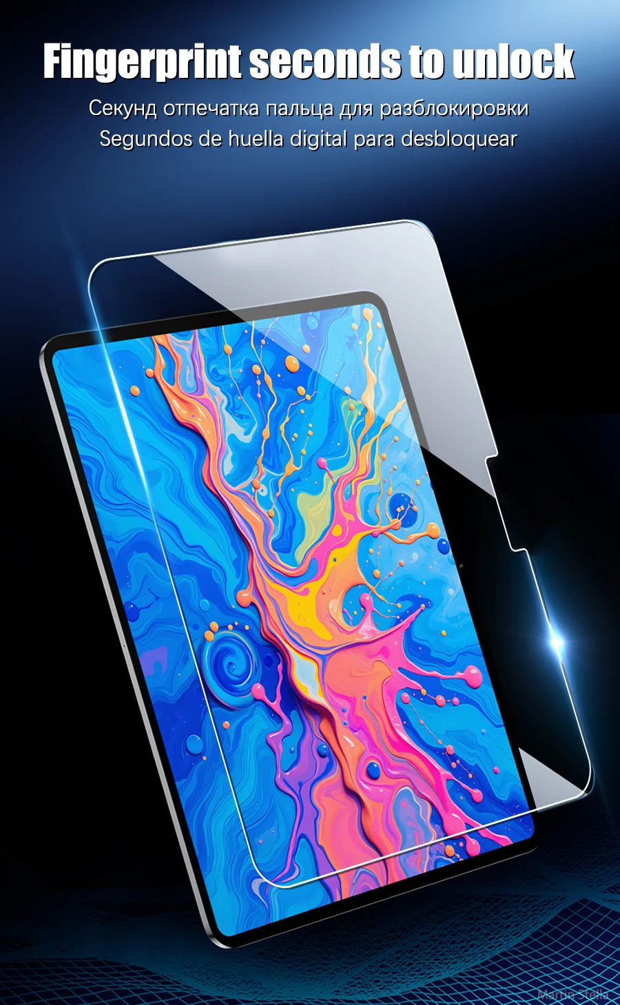 2PCS Tempered Glass Screen Protector for Teclast Artpad Pro Air 2025 12.7 Tablet Accessories Film