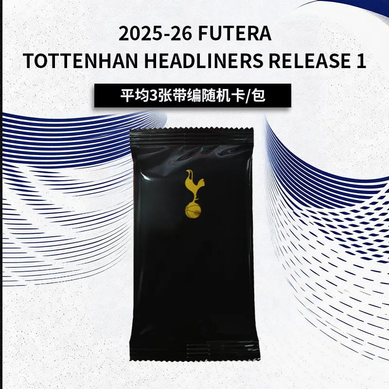 Genuine Futera 2025-26 Headliners Release 1 Soccer Trading Cards Official Licensed Collectible Football Cards Premium Gift Fans