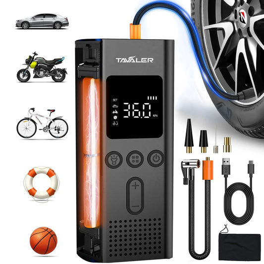 150psi Bicycle Pump Portable Wireless Digital Inflator with Schrader Presta Valve For Car Motorcycle Ball MTB Bike Accessories