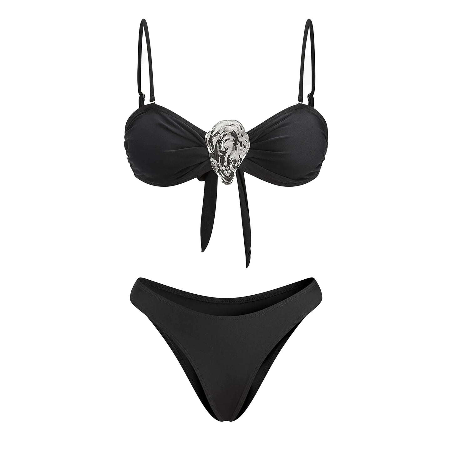 Bikini Bandage Swimsuit High Waist Swimwear for Women Brazilian Bikini 3 Pcs Bathing Suits Summer Female