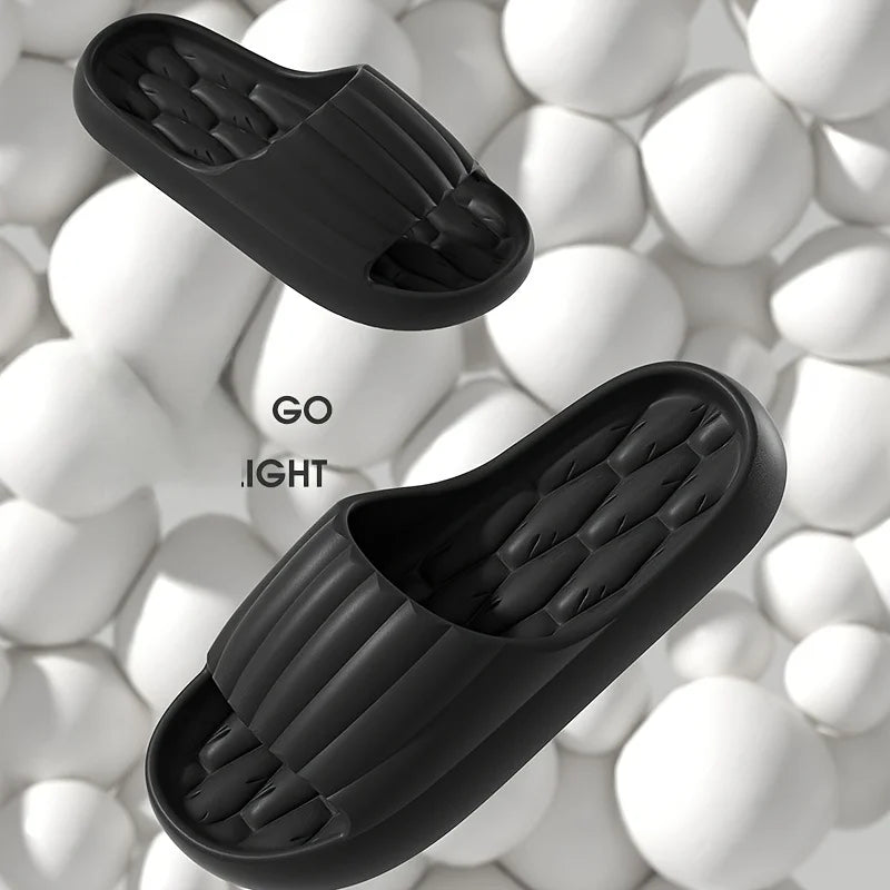 Slippers Women's EVA Slide Slippers - Soft Comfortable Non-Slip Indoor/Outdoor House Shoes， Washable All-Season Design