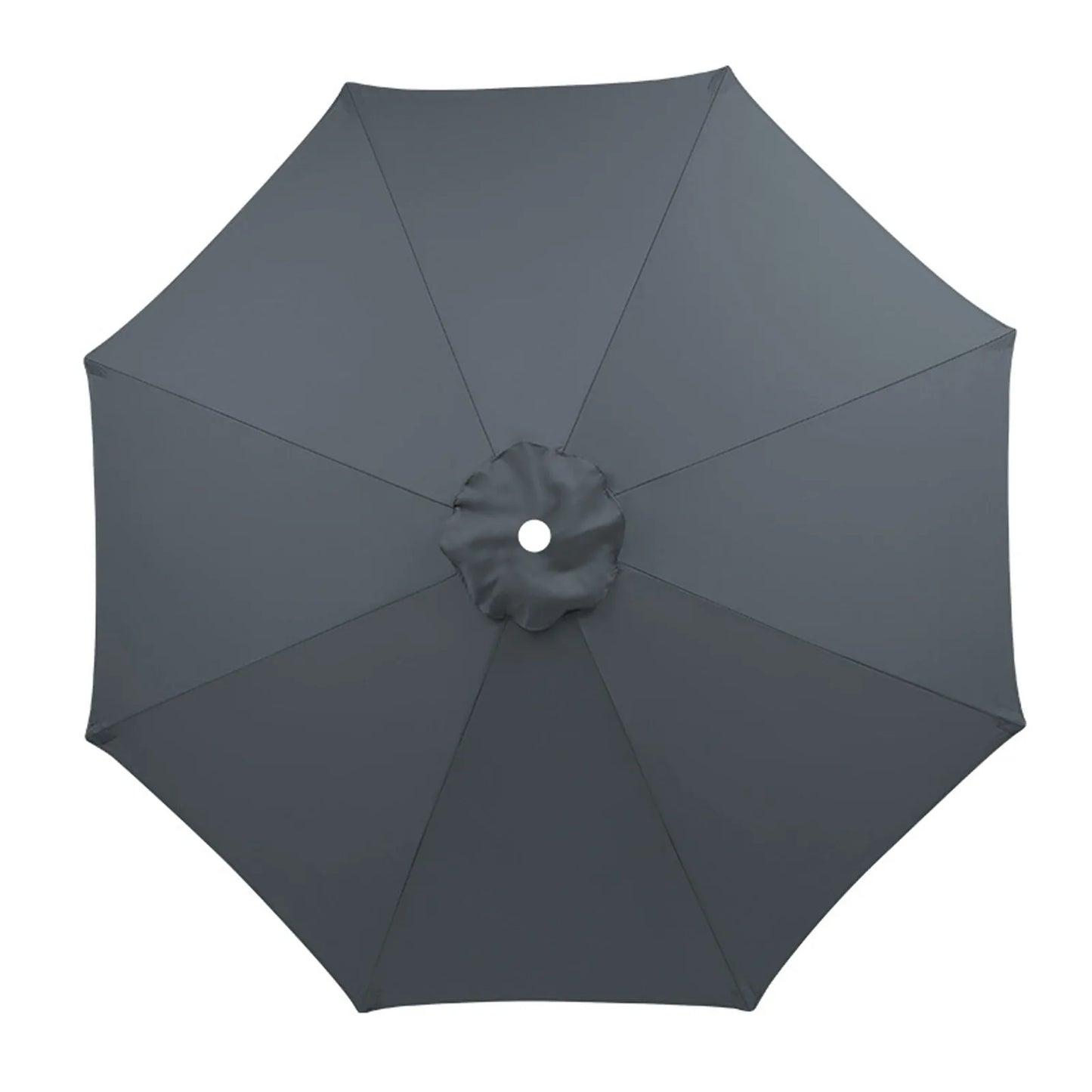 Uv Protection Parasol Sunshade Umbrella Cover Garden Umbrella Cover Waterproof Beach Canopy Replacement Cover 6ribs