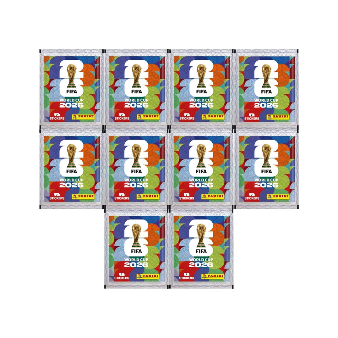 Genuine 2026 2018 2014 Panini World Cup Stickers Box Official Football Collectible Sticker Packs Anime Peripheral Gift Toys