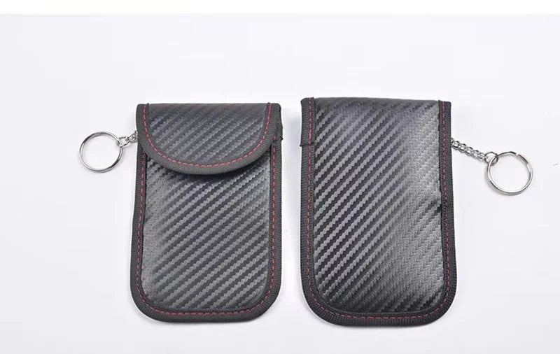 1Car Key Signal Shielding Box Faraday Cage Remote Control Package Keyless Rfid Shielding Package Car Accessories