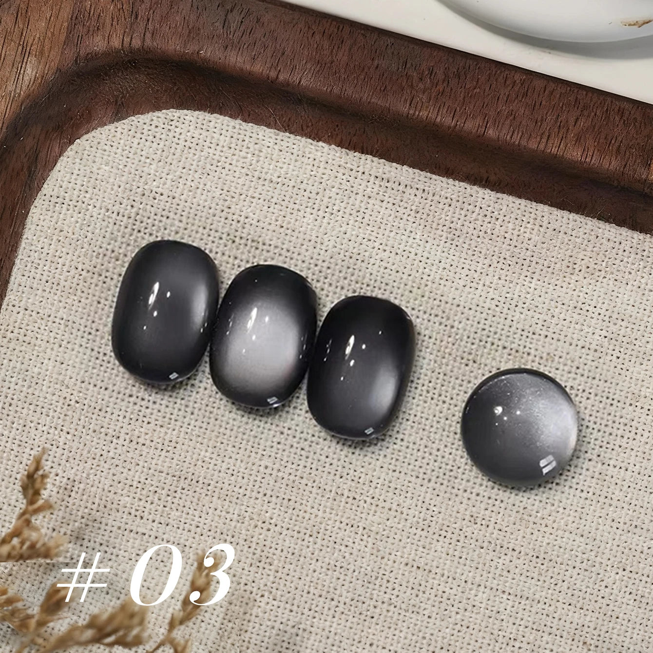 12ML 1-21pcs Toe Selling Whitening Glass Bead Cat Eye Gel Nail Polish Black Nails Nail Art Grey Cat Eye Nail Polish Cute Nails