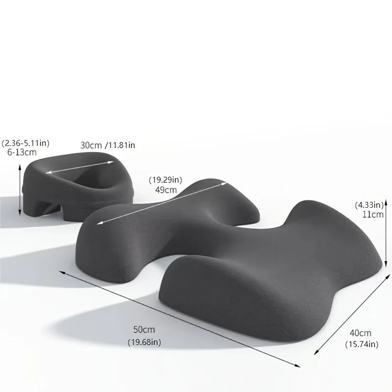 Beauty Bed Pillow Set, Skin‑friendly and Soft Surface with No Pressure Marks, Balanced Support for Shoulders and Abdomen, Prone‑
