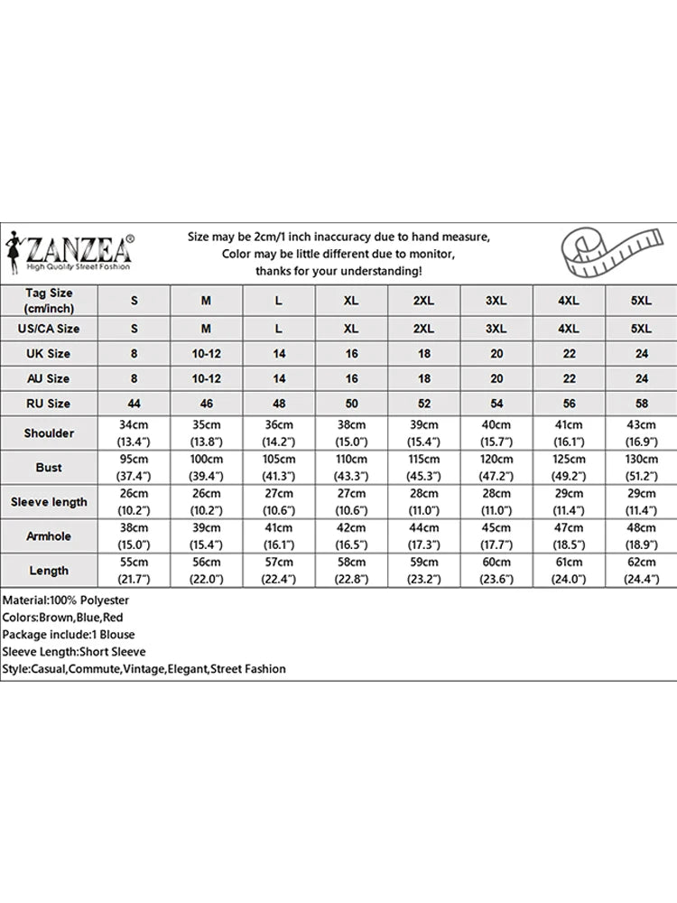 ZANZEA Summer Embroidered Openwork Blouses Women V-Neck Short Sleeve Hollow Out Lace Blusas Mujer Casual Fashion Solid Chemises