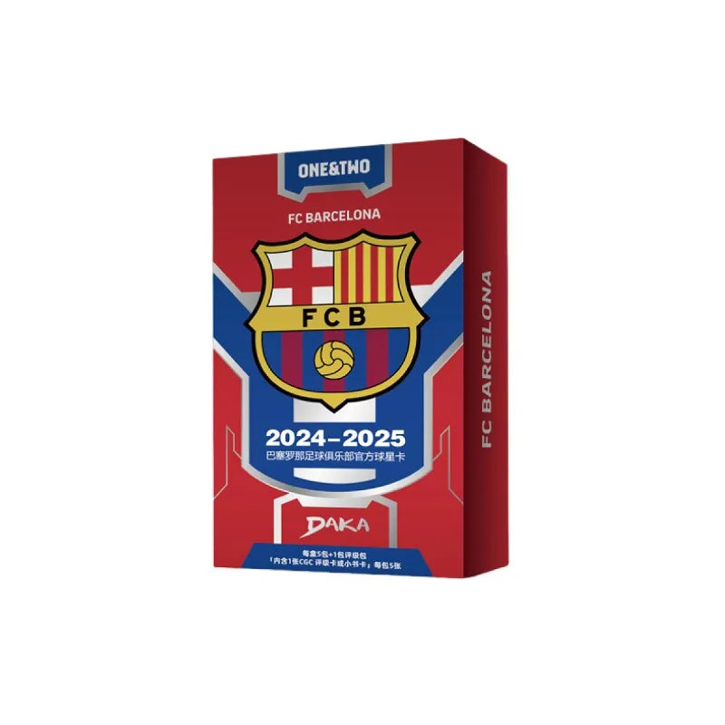 Daka 2024-25 Season Football Club Barcelona Official Sports Trading Card One & Two Series Pop Culture Toys
