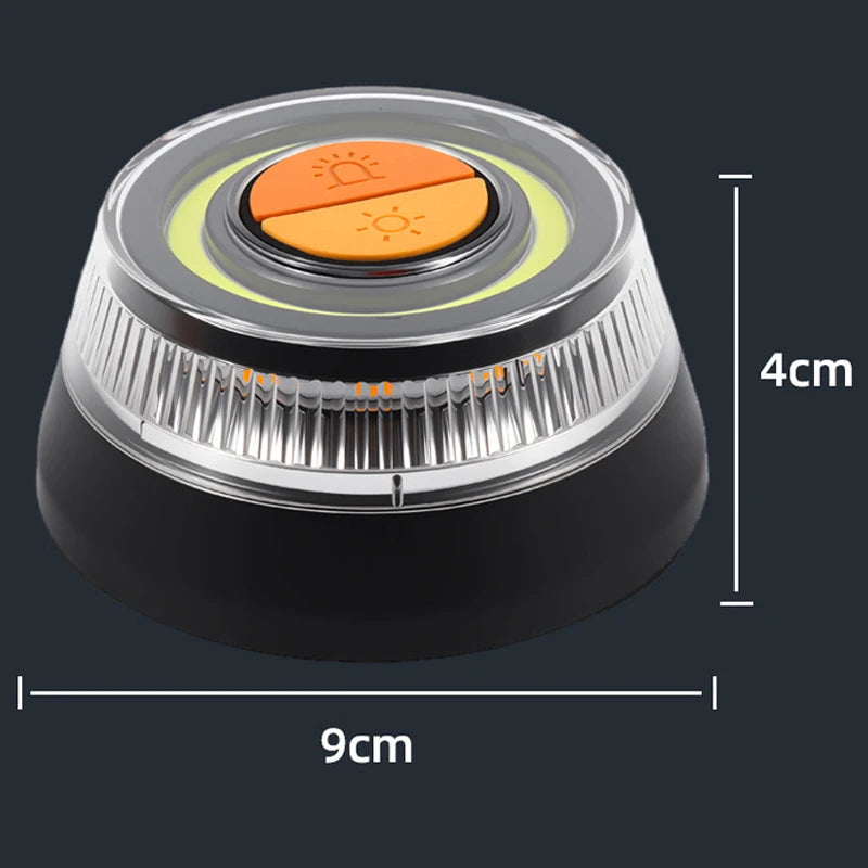 Car Emergency Beacon Light High Brightness Roof Warning Light Magnetic Adsorption Strobe Flashing Lamp Night Safety Signal Lamp