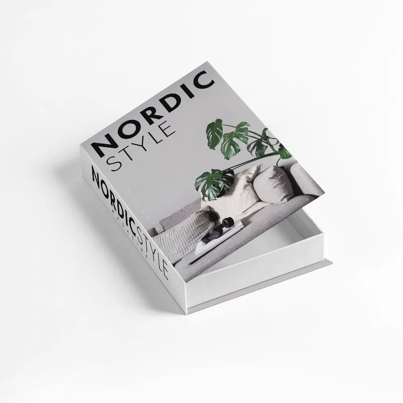 Simple Home Serie Fake Book Decoration Living Room Aesthetics Prop Books Decorations Interior Coffee Table Ornaments Additional