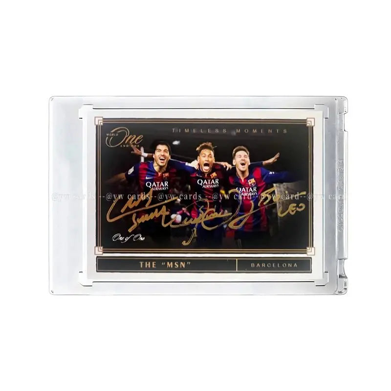 New DIY All-Star Soccer Cards Set Featuring Messi Ronaldo & Mbappé Ultimate Birthday Gift Box for Football Boys Collection Card