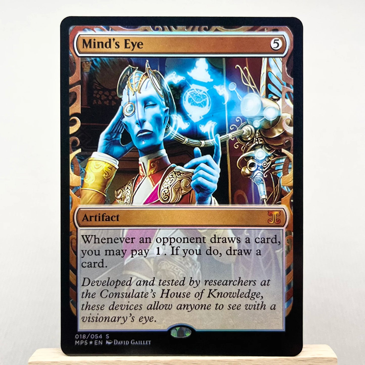MPS FOIL2-02 TCG Cards for Home Play magical Proxy Sol Ring Lotus Petal the Oblivion Stone Extraplanar Lens Noxious gather