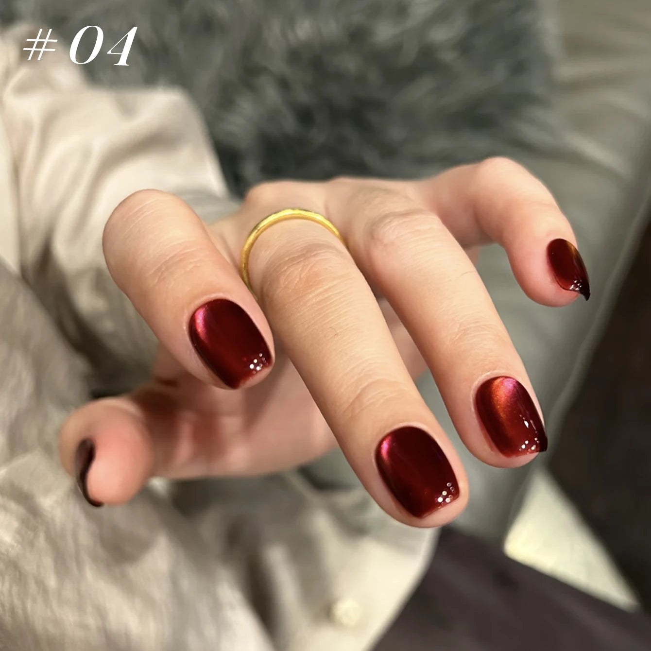 12ML 1-21pcs Toe Selling Whitening Glass Bead Cat Eye Gel Nail Polish Black Nails Nail Art Grey Cat Eye Nail Polish Cute Nails