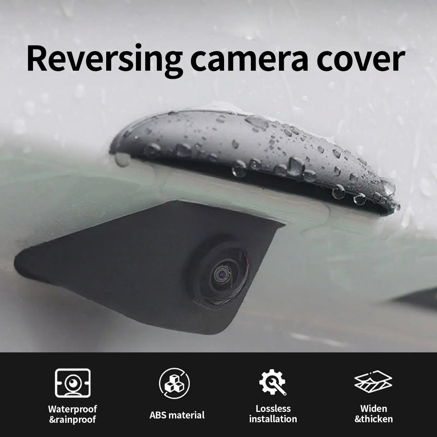 New Car Reverse Camera Silicone Rain Shade Cover Auto Rear Camera Rain Shield Cover Car Accessories Car Rear View Camera Shield