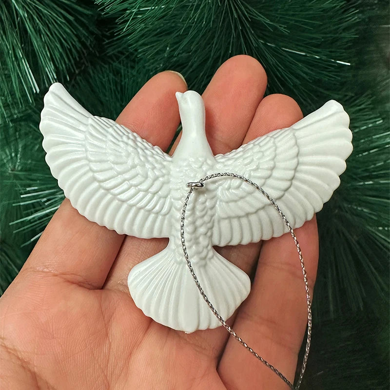 Exquisite acrylic friendship dove decoration, romantic hanging ornament, the perfect gift for someone special