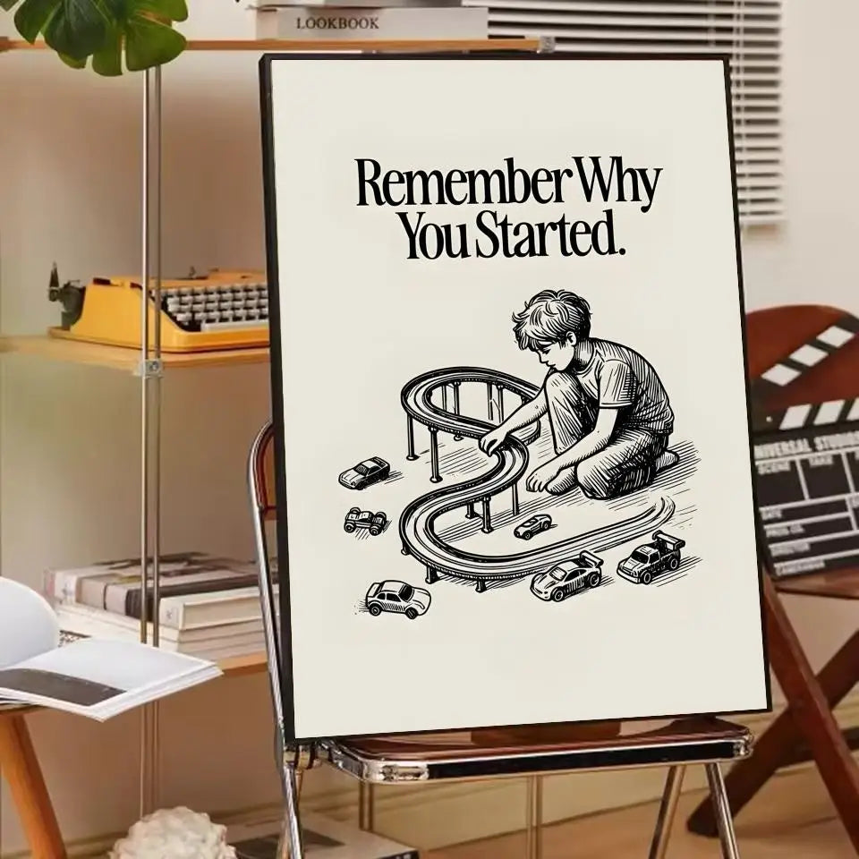 Home decor Life attitude quotes Poster Paper Print Home Living Room Bedroom Entrance Bar Cafe Art Painting Decoration