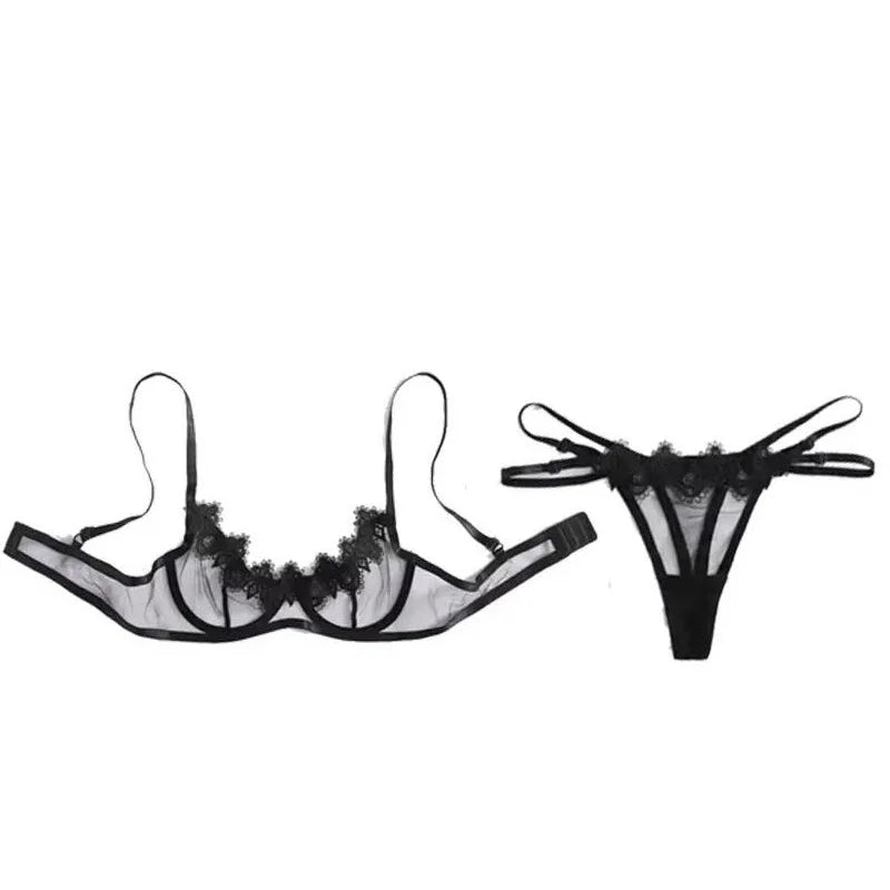Sexy Lingerie for Women Underwear Panty Set Play See through Lace Bodysuit Babydoll Sleepwear