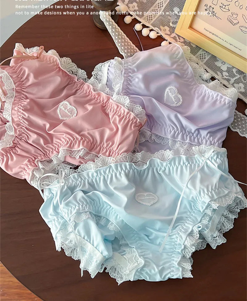 Sexy panties Plus size ropa interior femenina lace lenceria sweet calzones para mujer high elasticity underwear women Lingerie