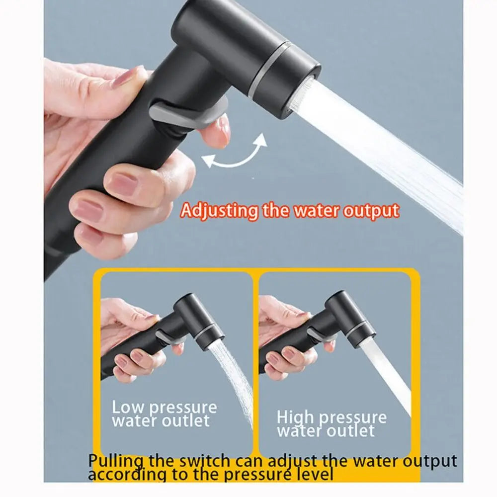 ABS Spray Shower Head Duarble High Pressure Bathroom Sprayer Bathroom Accessories Adjustable Handheld Toilet Bidet Douche