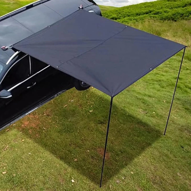 Large Car Side Sun Shade Awning for Outdoor Camping