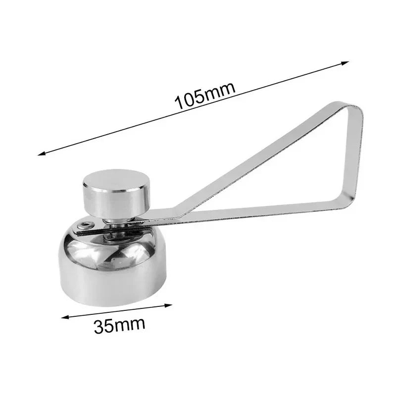 New Originality Stainless Steel Egg Shell Opener Eggshell Separator Household Single Head Egg Opener Kitchen Small Tool